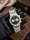 Hublot Classic Fusion Quartz Black Dial Silver Subdial