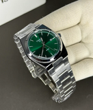 Tissot PRX Silver Stainless Steel Green Dial Quartz Unisex Watch