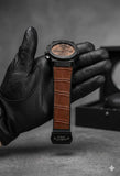 Hublot Luxury Brown Dial Men’s Watch with Premium Leather Strap – Stylish & Elegant Wrist Watch